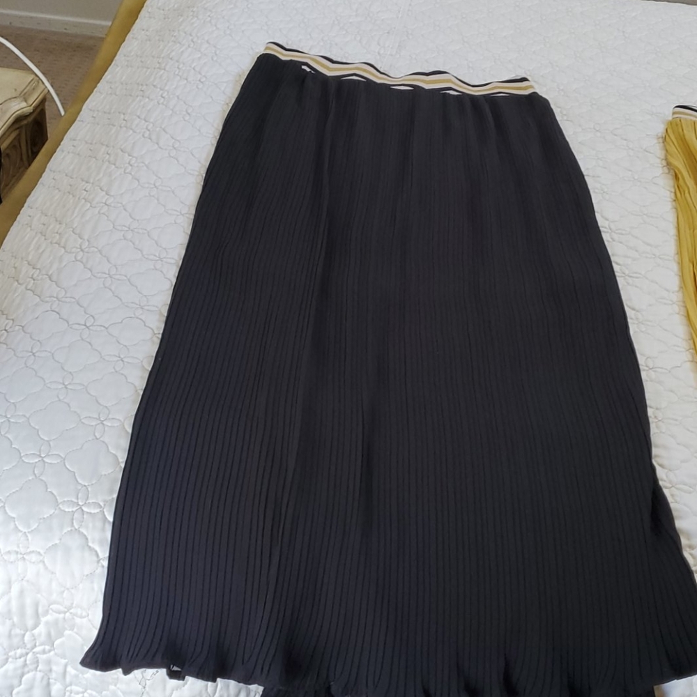 Philosophy Black & Gold maxi skirts